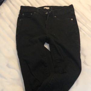 J Crew Black Jeans